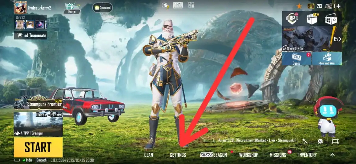 BGMI sensitivity settings guide demonstration