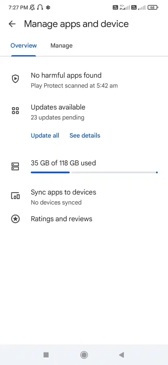 delete apps