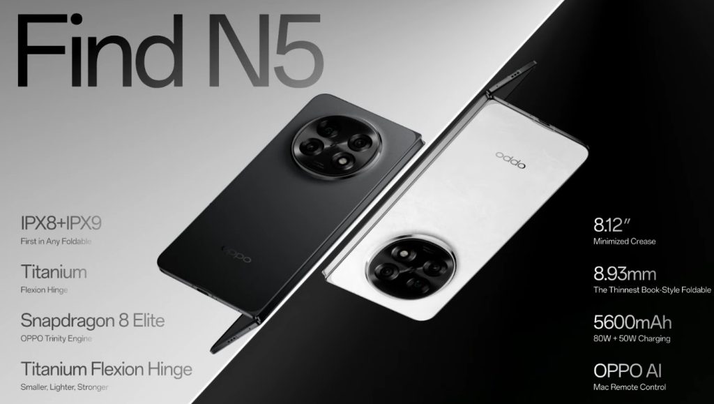 Oppo Find N5: Global Launch and Specifications Unveiled | ZTechInfo